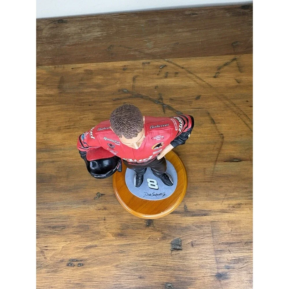 Limited Edition 2001 Dale Earnhardt Jr Statue by Character Collectibles Helmet